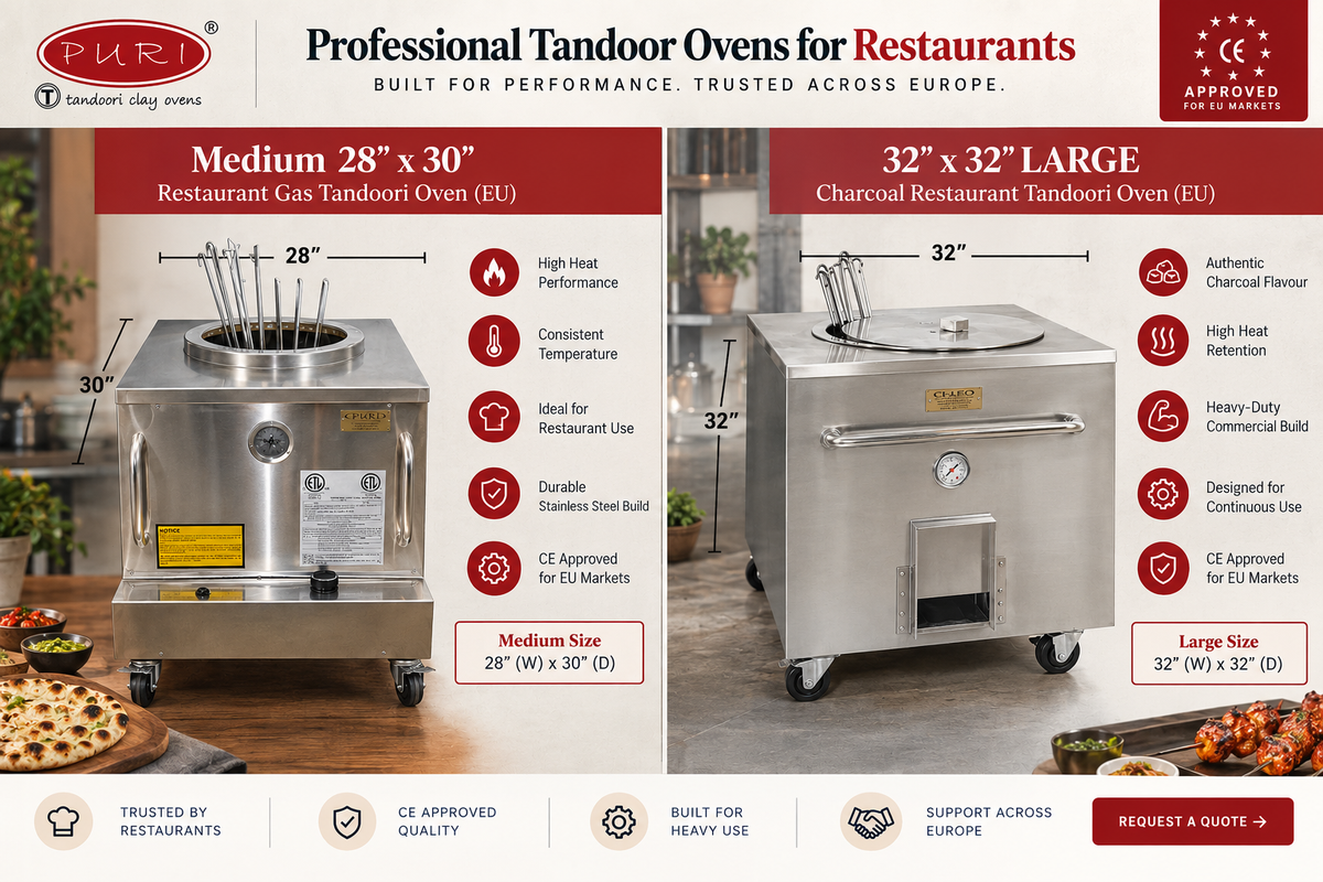 Commercial Tandoor Oven Buying Guide: Gas vs Charcoal for Restaurants