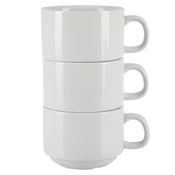 Stacking Tea Cups 200ml (24 pack)