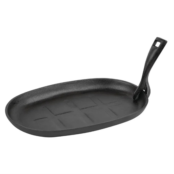 Cast Iron Oval Sizzle Platter 280mm